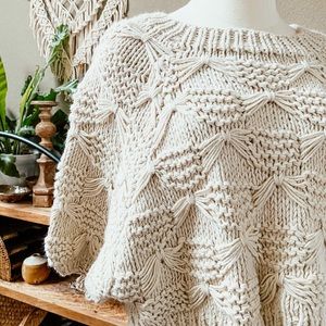 Oversized Chunky Knit Sweater